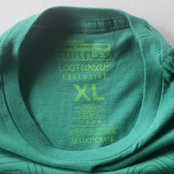 NEW* Ninja Turtles t-shirt green - Picture 5 of 6